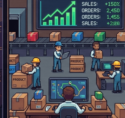 Ecommerce Operator workflow scene